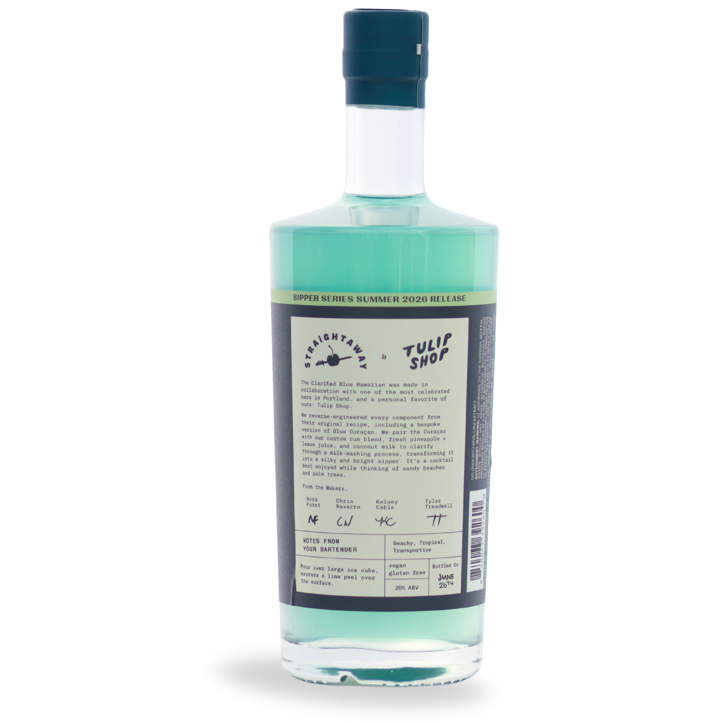 Clarified Blue Hawaiian