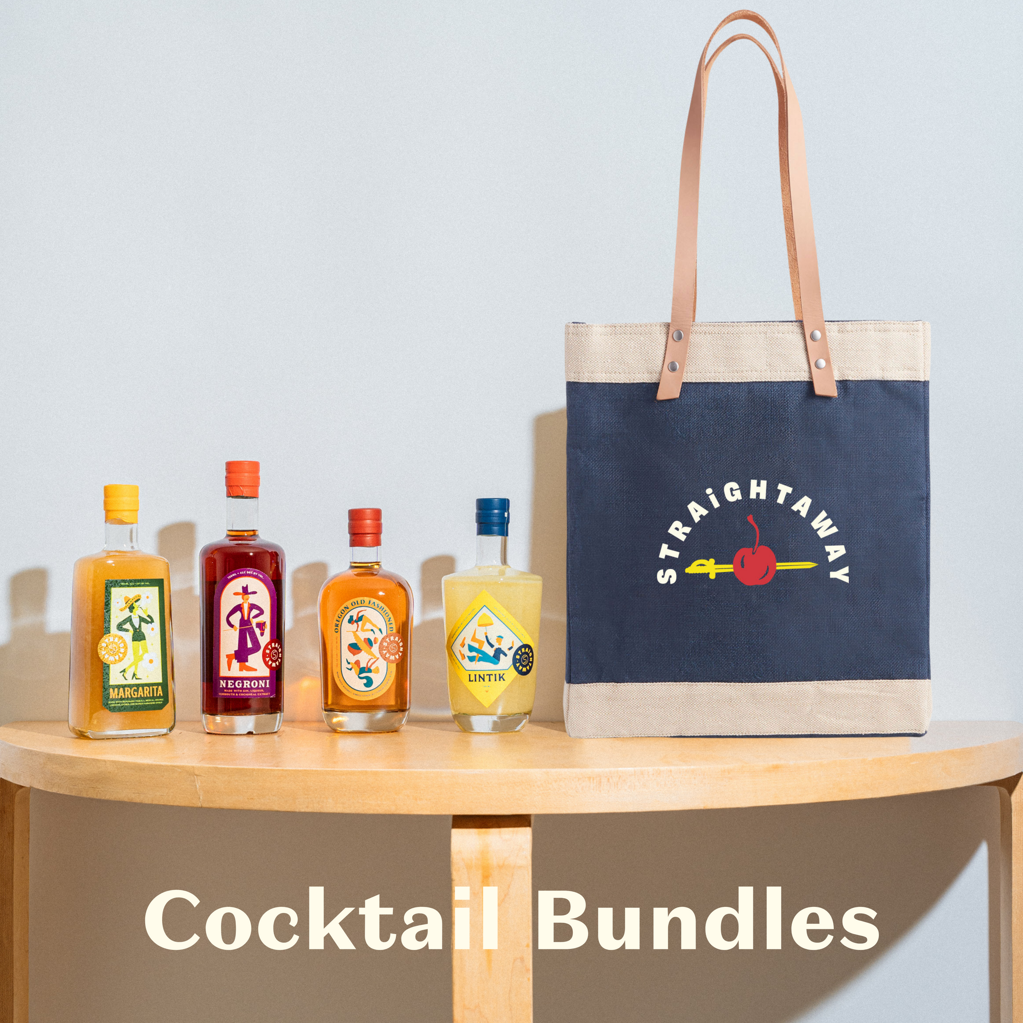 a photo of our bar in a bag cocktail bundle